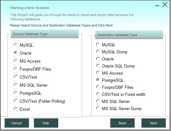 dataloader screenshot