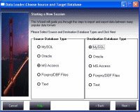 A simple tool to export, import, migrate and convert databases and  CSV files.