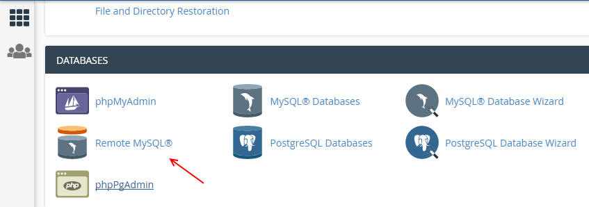 MySQL remote access in CPanel
